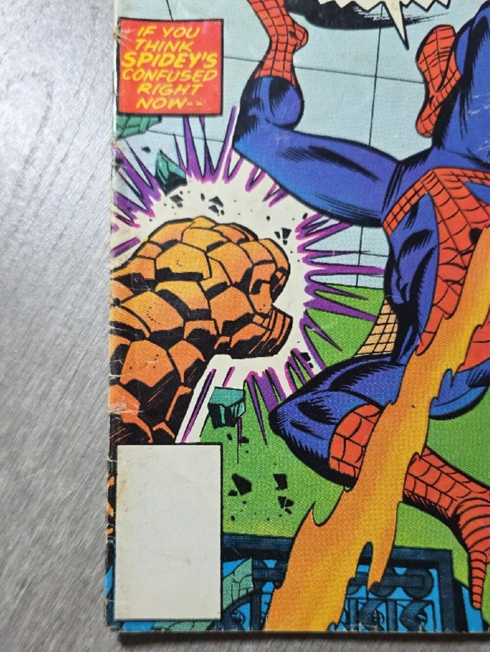 Marvel Spider-Man & Human Torch Comic Wall Art - Multicolor